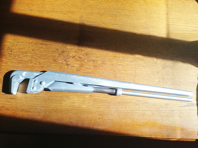 Трубный рычажный ключ КТР-5 (НИЗ),  32х120мм,  800 мм - main
